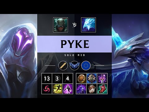 Pyke Mid vs Anivia - EUW Diamond Patch 25.06