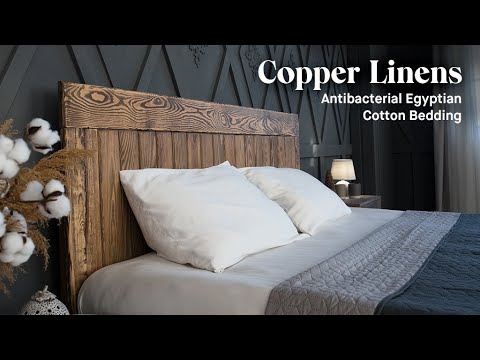 Now On Kickstarter: Copper Linens Antibacterial Egyptian 600 Thread Count Sheet