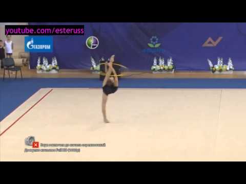 Aleksandra Soldatova Training Hoop - Russian Championships Penza 2014
