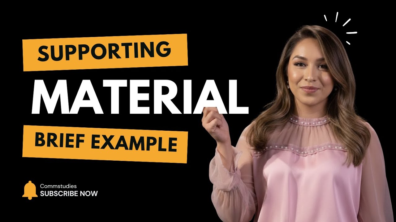 Supporting Material: Brief Example