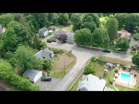 Crazy Backyard Aerial Tour In Hingham, MA