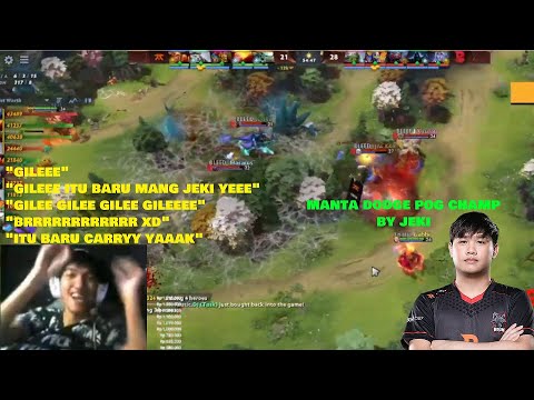 MANTA DODGE by MANG JEKI MOMENT, CAST BY BERUK | Rusman Dota 2 Clips