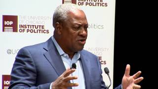 His Excellency John Dramani Mahama, former President of the Republic of Ghana