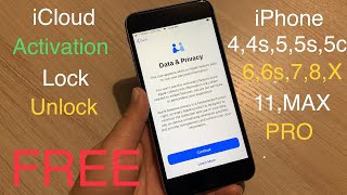 iCloud Activation Lock Unlock✔iPhone 4,4s,5,5s,5c,6,6s,7,8,X,11 Any iOS✔FREE iCloud Unlock Success✔