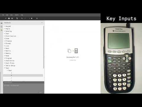 [TI BASIC] Roguelike Episode 1 - Key Inputs