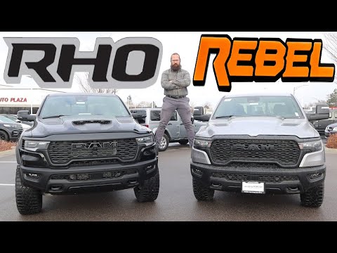 Is The RHO Really Better? (2025 Ram RHO vs 2025 Ram Rebel)