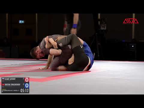 Eldar Sayidov vs Dostuk Zholdoshov 91 kg 2f #bjf_aiga #aiga_bjf