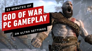 23 Minutes of God of War PC Gameplay on Ultra [4K 60FPS]