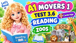 MOVERS 1 TEST 3.6 READING | ZOOS | Cambridge Smart
