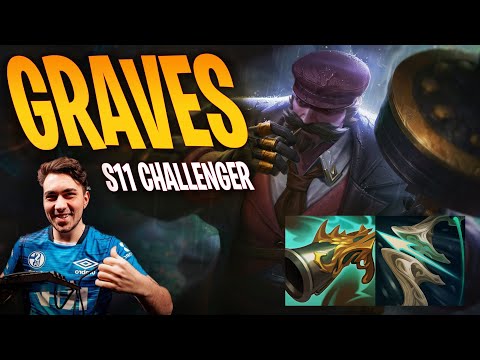 SEASON 11 GRAVES GAMEPLAY | S04 GILIUS