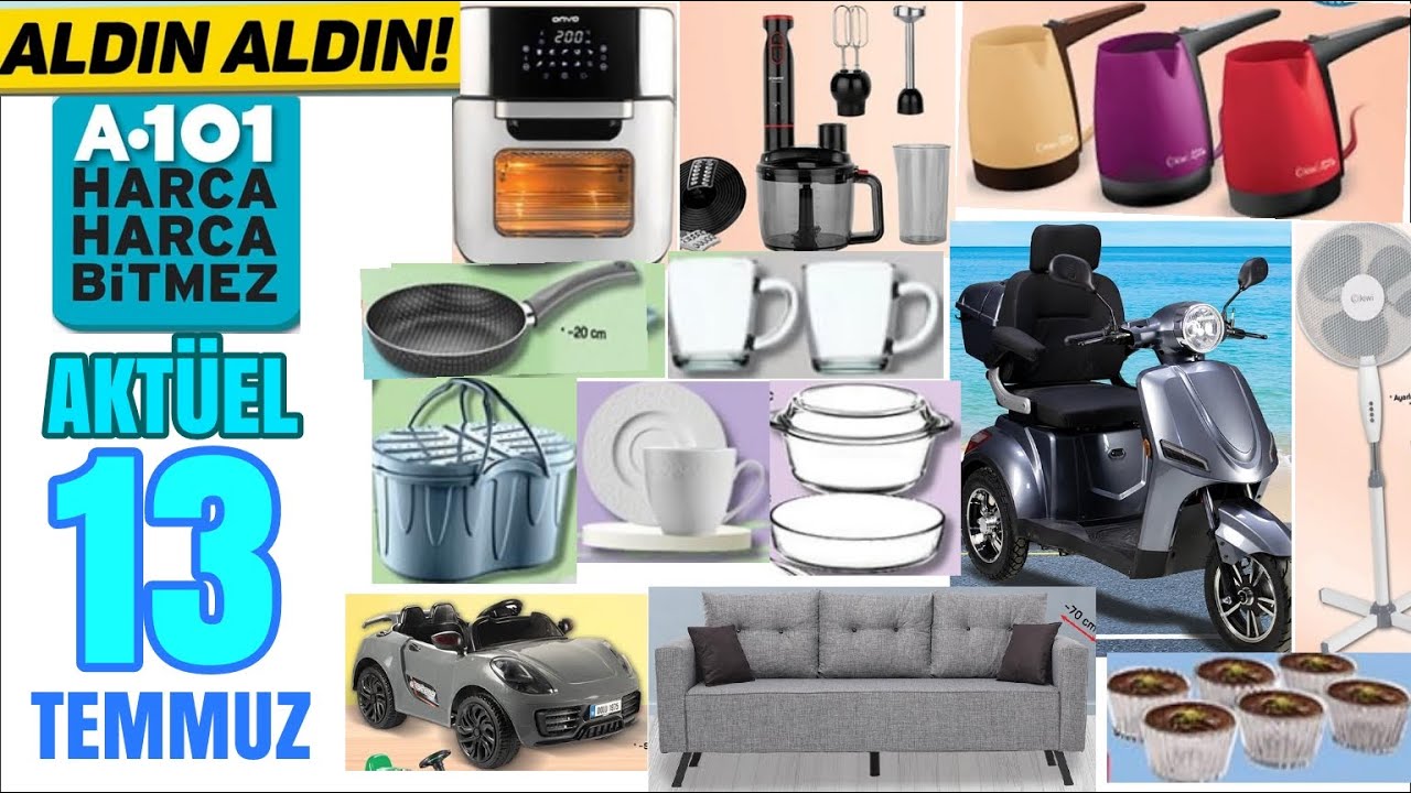 A101 13 temmuz 2023 | a101 aktüel ürünleri