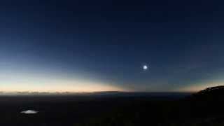 The Sweeping Shadow - Total Solar Eclipse, Nov 14 2012,The Granite, FNQ, Australia.