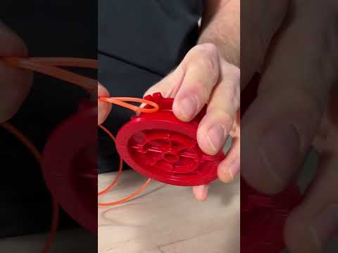 Need to replace your trimmer line? Here’s a few steps to get back to trimming quickly. #trimming