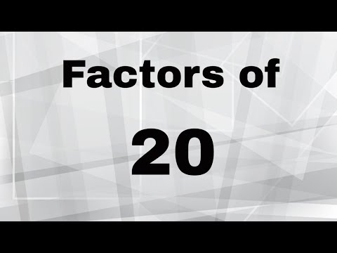 Factors of 20
