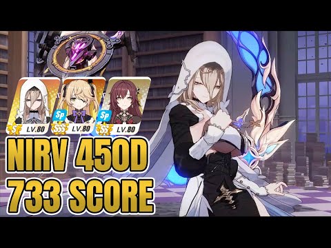 [Honkai Impact] Nirvana Abyss Lightning Up Nihilus Husk 733 Score 450D AP(S2) Eden(SS) Fischl(SSS)