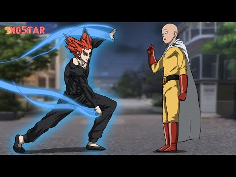 Garou threatens the stability of supermarkets worldwide, this is what Saitama does to him