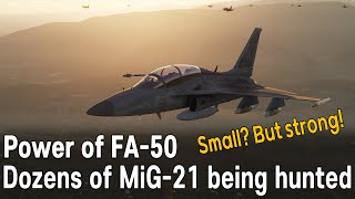 The Power of the FA-50! All-around hunter defending ROK, the Philippines, Malaysia, and more!