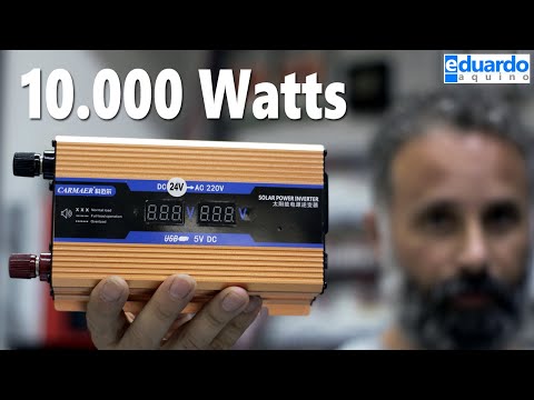 Inversor OffGrid 10000watts que Acabei de Receber da WISH