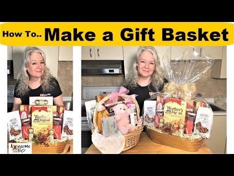 How to Make Gift Baskets for Christmas, Baby, Birthday & other Gifts, Men & Women Crafts over 50