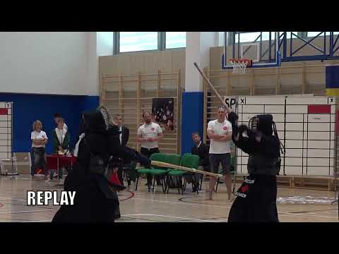 Vratislavia Kendo Cup 2022 - Ladies individual - Final - Bober (aka) vs. Van Laecken (shiro)