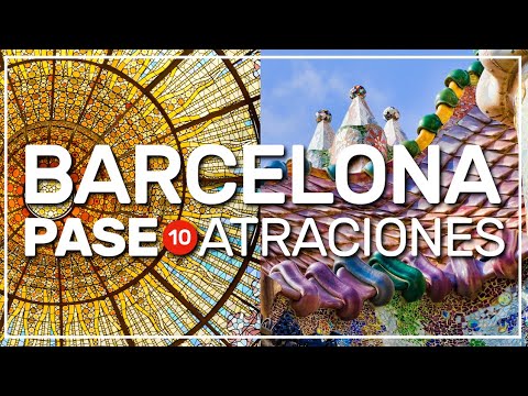 👉 tarjeta de atracciones para BARCELONA | CARD MODERNISTA ⚠️ atentos a los cambios #169
