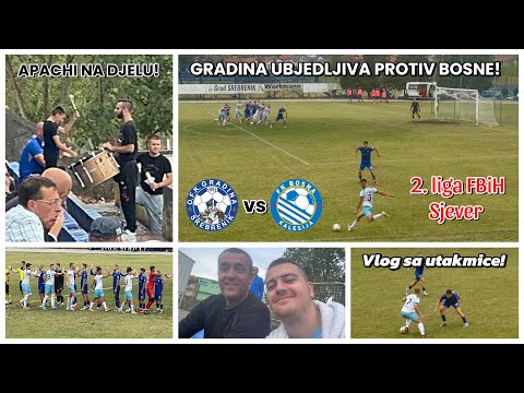 GRADINA NA KONTRE NAŠLA RECEPT ZA POBJEDU! KUHA SE LIGA! | Gradina Srebrenik - Bosna Kalesija Vlog