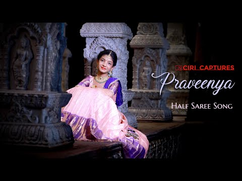 Praveenya Half saree song 4K