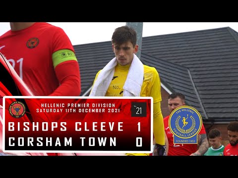 Bishops Cleeve FC 1 V 0 Corsham Town FC - Hellenic Premier Match Highlights