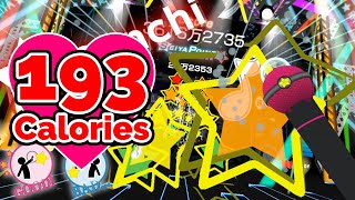 VR Rhythm Action SEIYA 🎶FITNESS TRACKED GAMEPLAY🎶