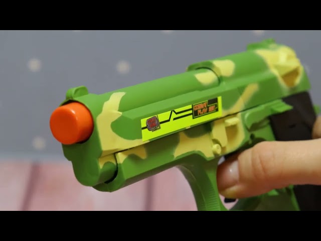 Пистолет Juda COMBAT ZONE световые звуковые эффекты - видео