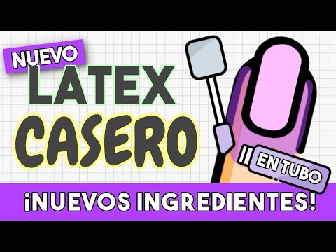 ¡NUEVOS INGREDIENTES! · LÁTEX PARA UÑAS 💅🏼 CASERO / EN TUBO💅🏼