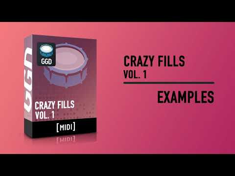 Free Download GGD Crazy Fills Vol.1 MiDi PACK