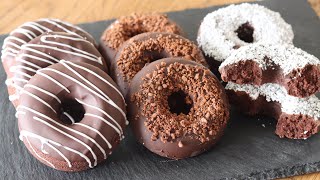 Chocolate Baked Donuts & Wrapping：Cup measure, No butter