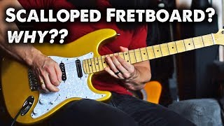 Video thumbnail for Why use a Scalloped Fretboard?? The good and the bad... by Guitar MAX