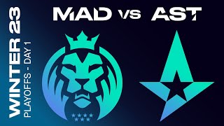 LEC Winter Split 2023 - W5D2 - MAD vs AST BO3