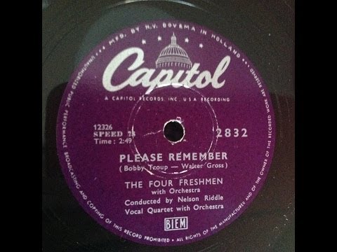 The Four Freshmen - Please remember
