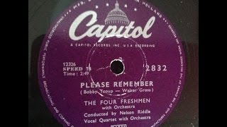 The Four Freshmen - Please remember