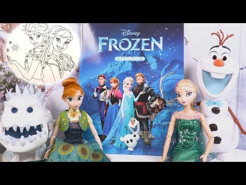 Reine des Neiges Elsa Anna Coloriage Frozen Coloring Book
