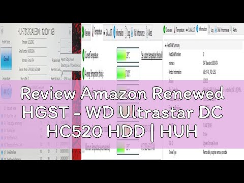 Review Amazon Renewed HGST - WD Ultrastar DC HC520 HDD | HUH721212ALE601 | 12TB 7200RPM SATA 6Gb/s 2
