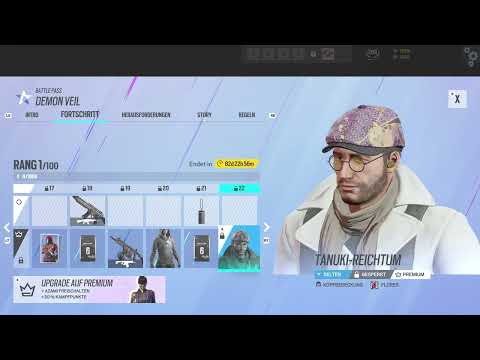 R6 | Neue Saison Y7S1 Demon Veil Battlepass Alle Items & Anime Video