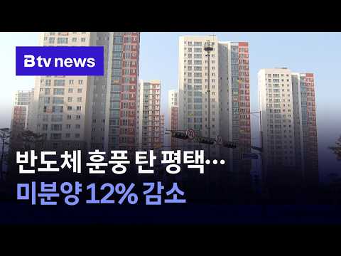 반도체 훈풍 탄 평택…미분양 12% 감소 [경기/기남]