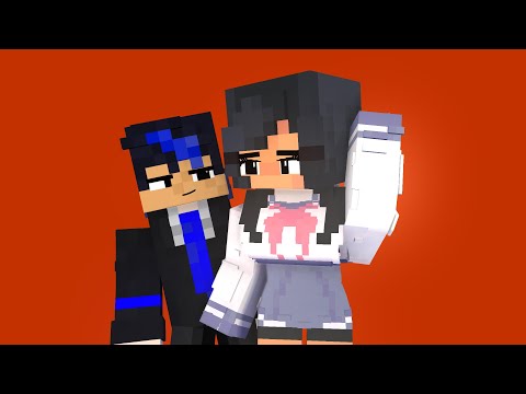 LOVEFOOL SHUFFLE FIRST MEET SCHOOL APHMAU AND SCHOOL EIN - MINECRAFT ANIMATION #shorts