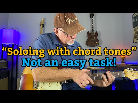 Chord Tone Soloing Guitar Intermediate Solo Tutorial