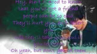 McFly Lyrics To You've Got a Friend