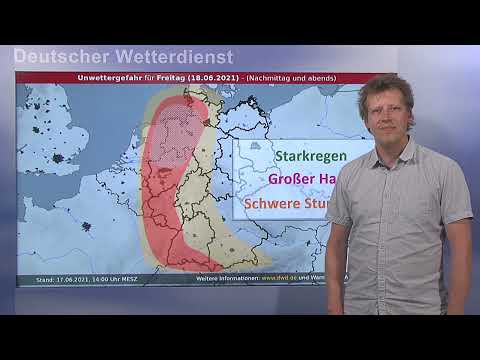 17.06.2021 Hitze- und Unwetterinformation - Deutscher Wetterdienst