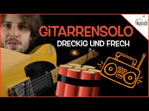Gitarrensolo lernen mit der Pentatonik (Rock)