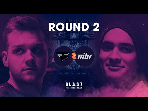 BLAST Pro Series Miami 2019 – Round 2: FaZe vs. MIBR