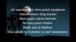 Download lagu Nadhom Aqoidul Iman,Sunda mp3 Download lagu Nadhom Aqoidul Iman,Sunda mp3