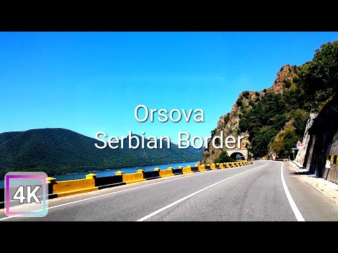 Driving at the Serbian Border with Romania |  Iron Gates,Orsova
