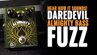 Video thumbnail for Daredevil Pedals Almighty Bass Fuzz | CME Gear Demo | Marc Najjar by Chicago Music Exchange